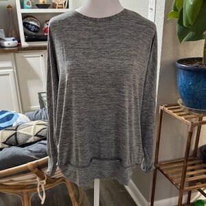 Born Primitive Heather Gray Long Sleeve Top